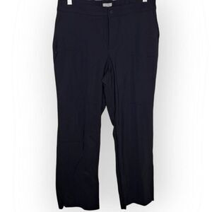 T by Talbots Womens Petite Black Activewear Workout Pants size Small Petite